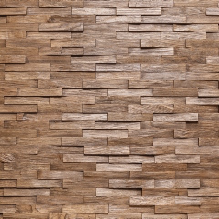 Стеновая панель Tarsi Корза Орех 660х270 мм Дуб/колотый/брашированный